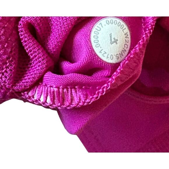 Lululemon Stash It Bra Medium Support size 4 B C Cup Pink - Picture 5 of 7